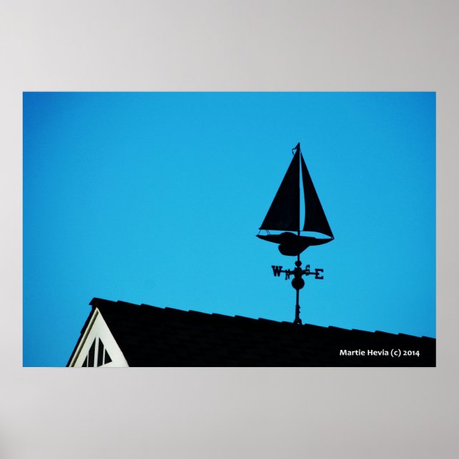 Poster House Sailboat Vane (Frente)