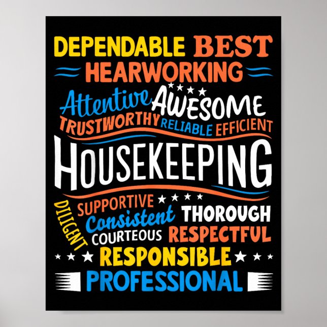 Poster Housekeeng Appreciation Environmental Services Wee (Frente)