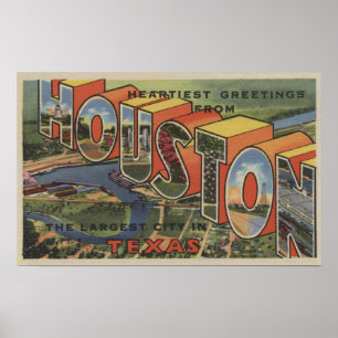 Poster Houston, Texas - grandes cenas 2 da letra