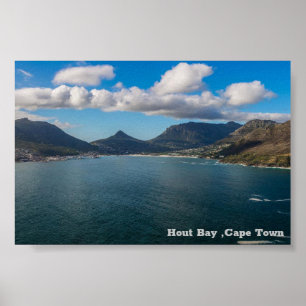 Poster Hout Bay. Cidade do Cabo
