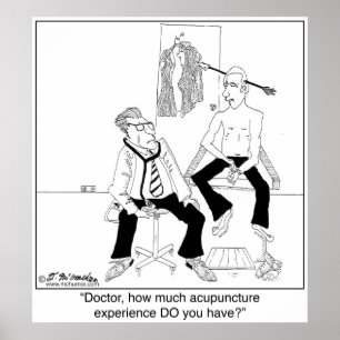 Pôster How Much Acupuncture Experience Do You Have?