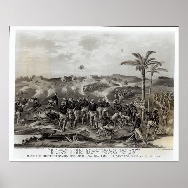 Pôster How the Day was Won Charge of the Tenth (Frente)