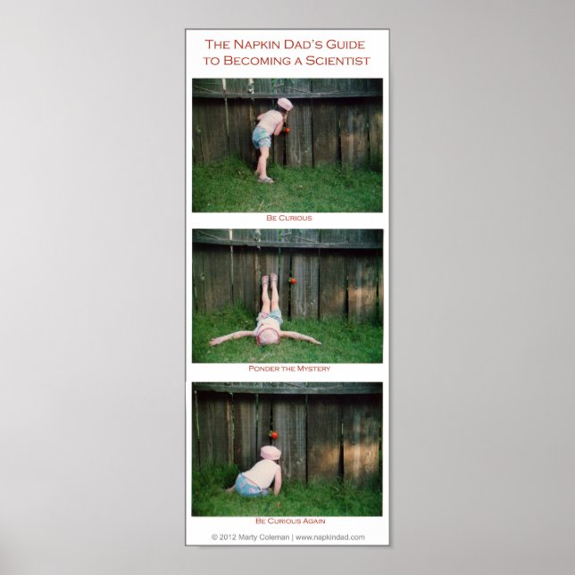 Pôster How To Become A Scientist (Frente)