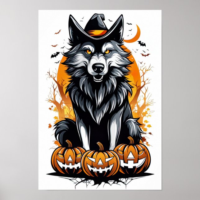 Poster Howlin' Halloween (Frente)