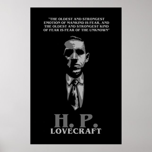 Poster HP Lovecraft (Frente)