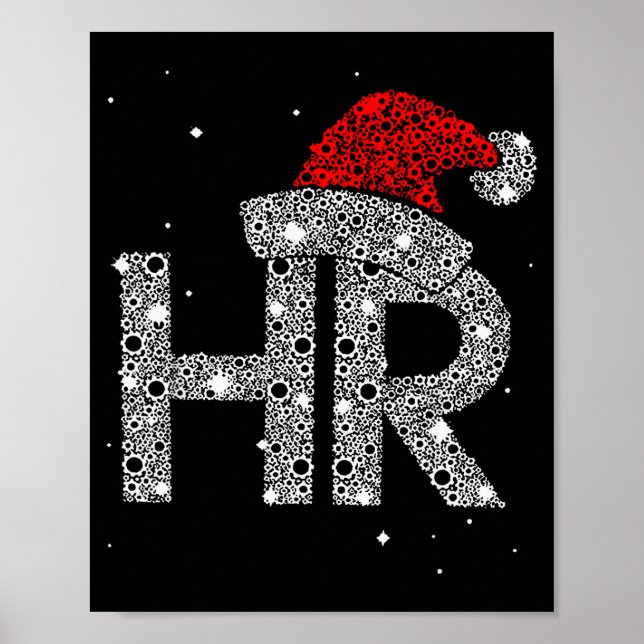 Poster Hr Human Resource Jobs - Funny Christmas Gift  (Frente)