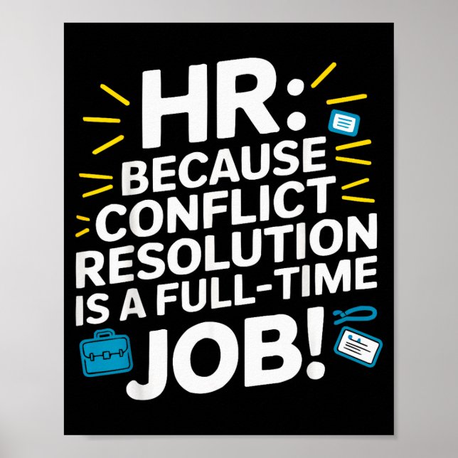 Poster Hr Manager Human Resource Employee Workplace Drama (Frente)