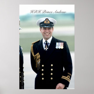 Poster HRH Prince Andrew