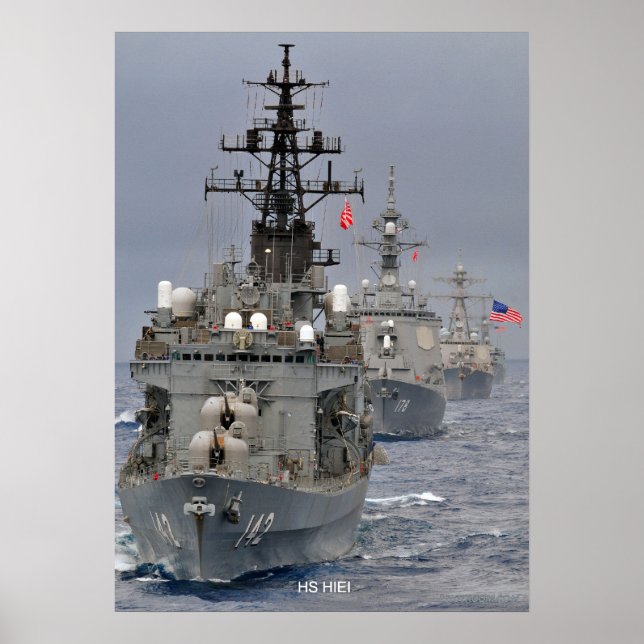 Pôster HS Hiei (Frente)