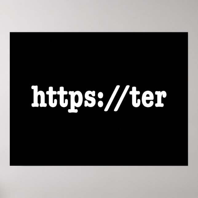 Poster https://ter / código html (Frente)