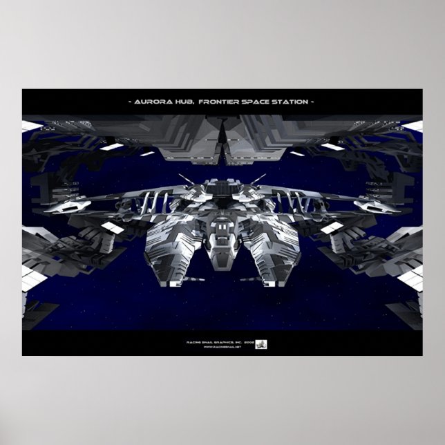 Pôster Hub Aurora (Frente)