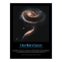 HUBBLE - UM ROSA FEITO POR GALÁXIAS
