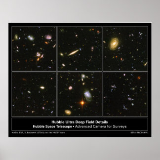 Poster HubbleUltraDeepFieldDetails-2004-07c