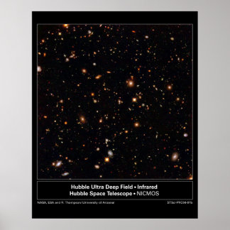 Poster HubbleUltraDeepFieldInfrared-2004-07b