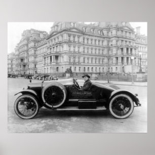 Pôster Hudson seis super, 1920