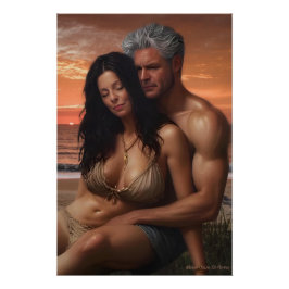 Pôster Hues of Gold & Passion