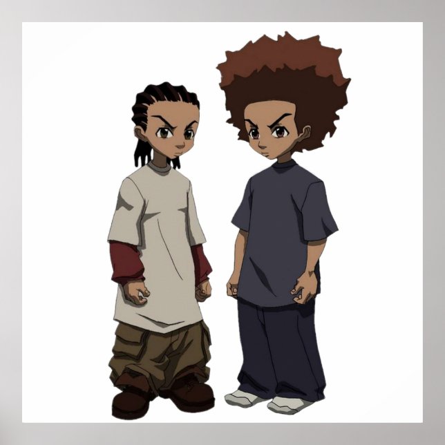 Poster Huey e Riley Freeman RIP Avô Freeman (Frente)