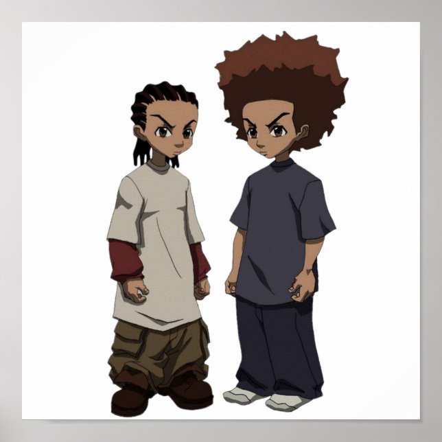 Poster Huey e Riley Freeman RIP Avô Freeman (Frente)