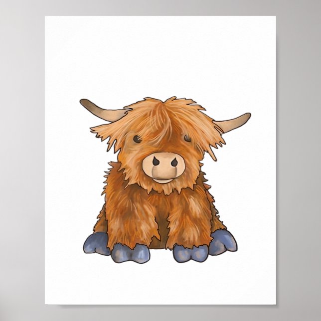 Poster Huggy Harry - Parte da minha Cla da Série Fluffy F (Frente)