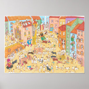 Pôster hugo de teste