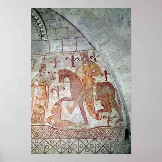 Poster Hugues IX Lusignan (Frente)