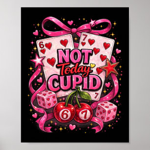 Poster Hugvyn Não Hoje Cupido Anti Dia dos Namorados 67 C