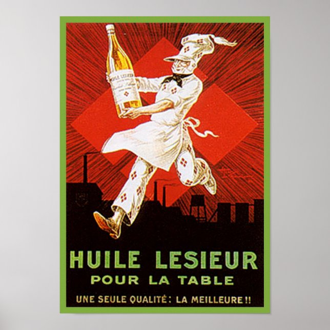 Poster Huile Lesieur Vintage Ad (Frente)