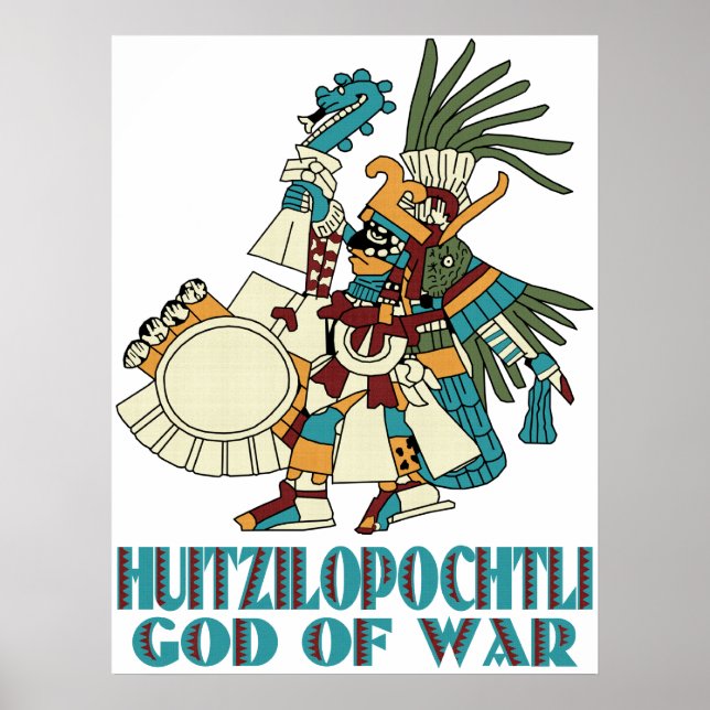 Poster Huitzilopochtli (Frente)