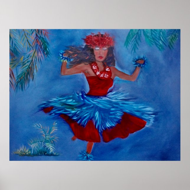 Poster Hula Dance (Frente)