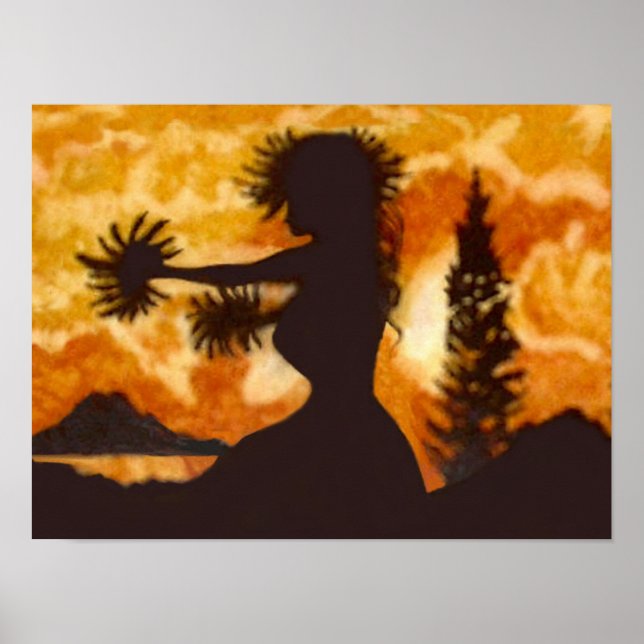 Poster Hula Dancer  (Frente)