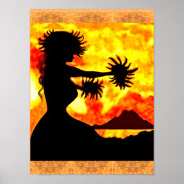 Poster Hula Dancer