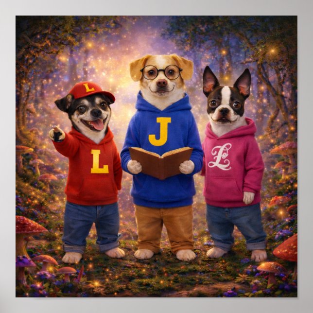 Poster "Hula Hoop" (Frente)