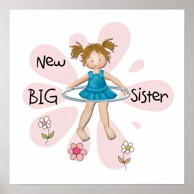 Pôster Hula Hoop Nova Irmã Grande (Frente)