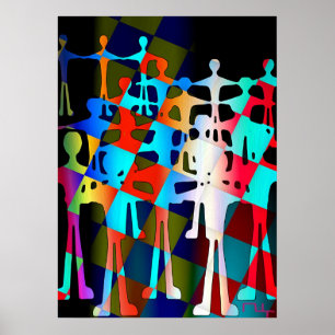 Poster human fraternity