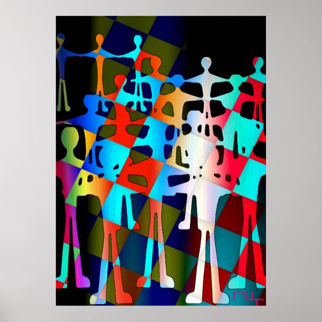 Poster human fraternity (Frente)