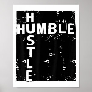 Poster Humilde Agitação Inspirador Motivacional Empreende