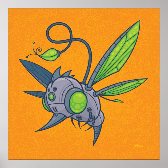 POSTER HUMM-BUZZ (Frente)