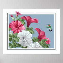 Poster Hummingbird Art