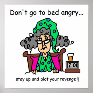 Pôster Humor das horas de dormir