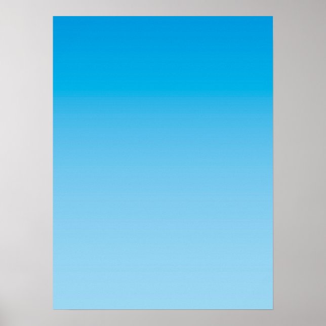 Poster HUMOR DE INVERNO – Azul Gelo | claro a profundo |  (Frente)