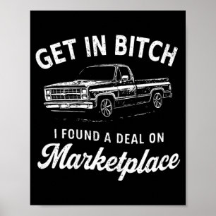 Poster Humor No Verso Entrei Encontrei Um No Marketplace