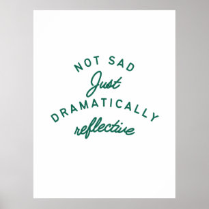 Poster Humor Profundamente Reflexivo