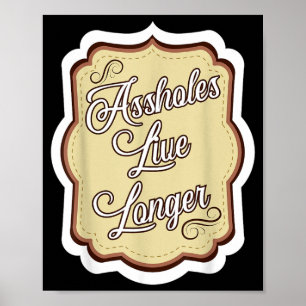 Poster Humor Sarcástico Engraçado Citação Sarcasmo Buraco