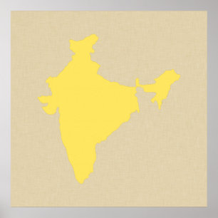 Pôster Humores India da especiaria da mostarda