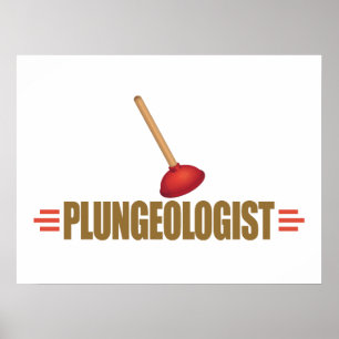 Pôster Humorous Plumber
