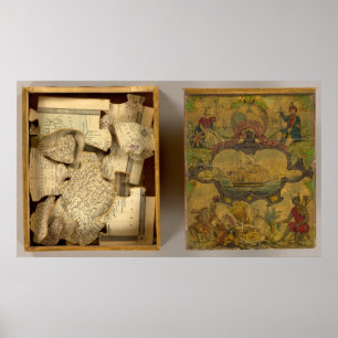 Pôster Humphries dissecou o mapa do mundo