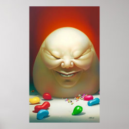Poster Humpty Dumpty Had a Great Jelly Bean Collection