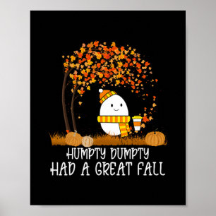 Poster Humpty Dumpty Teve Uma Grande Queda De Ação De Gra
