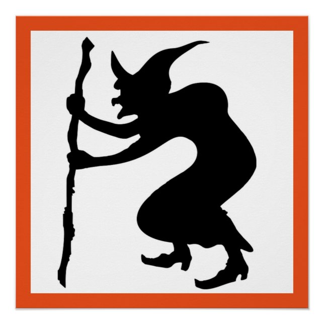 PÔSTER HUNCHBACK HALLOWEEN WITCH (Frente)
