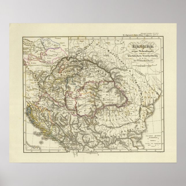 Pôster Hungria (Frente)